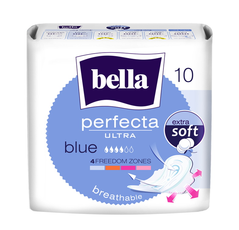 Гигиенические прокладки Bella Perfecta Ultra Blue, 10 шт