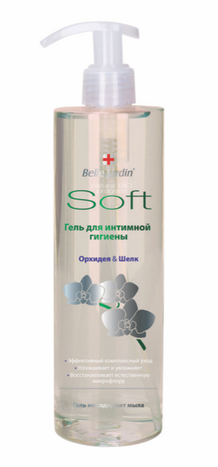 Гель для интимной гигиены Belle Jardin Soft Орхидея и Шелк, 400 мл