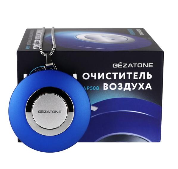 Портативный очиститель воздуха с ионизатором Gezatone Жезатон AP508 "iDefender"